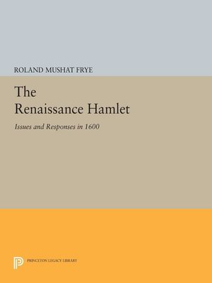cover image of The Renaissance Hamlet